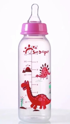 زجاجة رضاعة للأطفال حديثي الولادة قياسية سعة 250 مل 8 أوقية