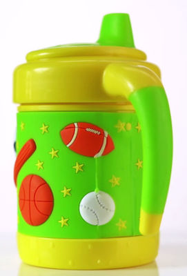 OEM 6 أوقية 160 مللي كوب مصاصة مرجح للأطفال صنبور TPE ناعم